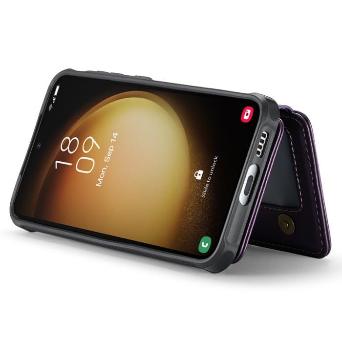 JEEHOOD - JEEHOOD J05 Fodral till Samsung Galaxy S23+ Läder Lila