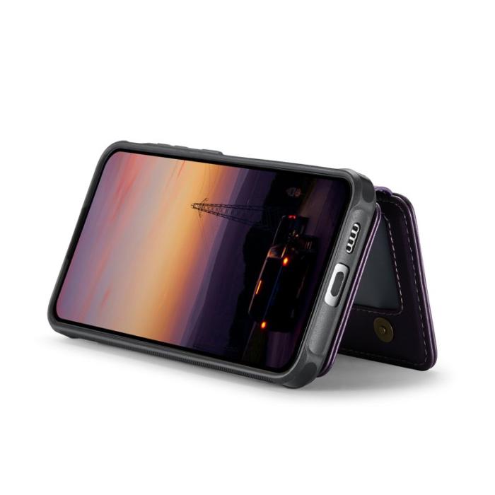 JEEHOOD - JEEHOOD J05 Fodral till Samsung Galaxy S25 Läder Lila