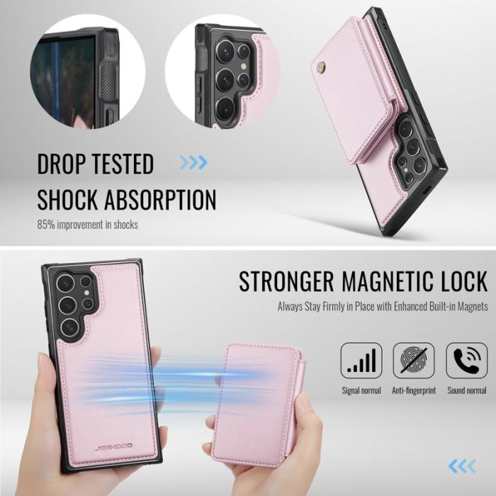 JEEHOOD - JEEHOOD J05 Fodral till Samsung Galaxy S25 Ultra - Rosa