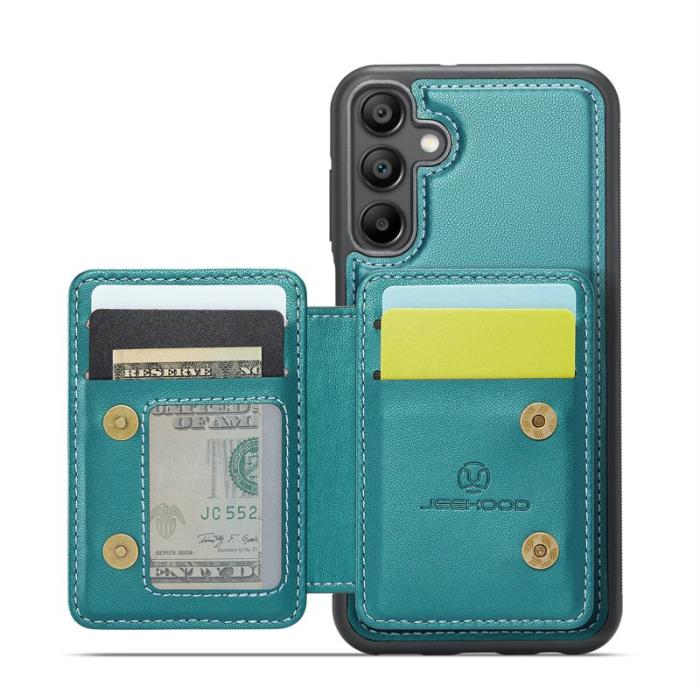 JEEHOOD - JEEHOOD J05 Samsung Galaxy A16 5G Skal Läder Blå