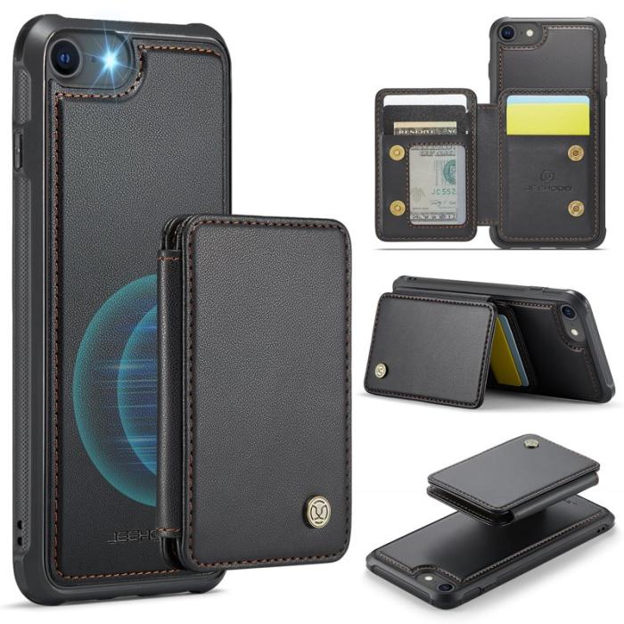 JEEHOOD - JEEHOOD J05 Skal för iPhone SE (2022) / 8 / 7 / 6s - Svart