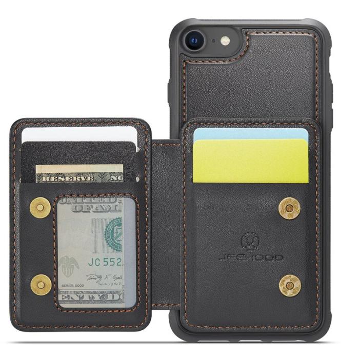 JEEHOOD - JEEHOOD J05 Skal för iPhone SE (2022) / 8 / 7 / 6s - Svart