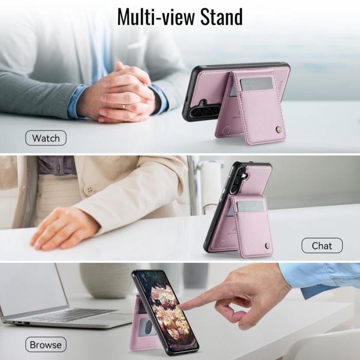 JEEHOOD - JEEHOOD J06 Fodral för Samsung Galaxy A56 5G MagSafe Rosa