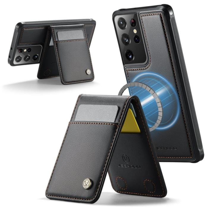 JEEHOOD - JEEHOOD J06 Fodral för Samsung Galaxy S21 Ultra 5G - Svart