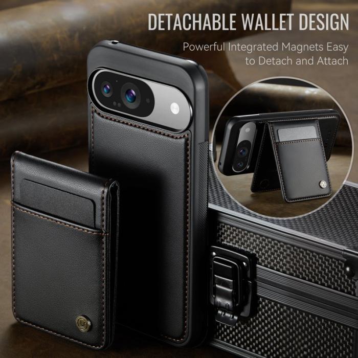 JEEHOOD - JEEHOOD J06 Fodral till Google Pixel 9 Pro - Svart