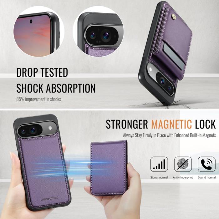 JEEHOOD - JEEHOOD J06 Google Pixel 9 Pro Skal MagSafe Lila