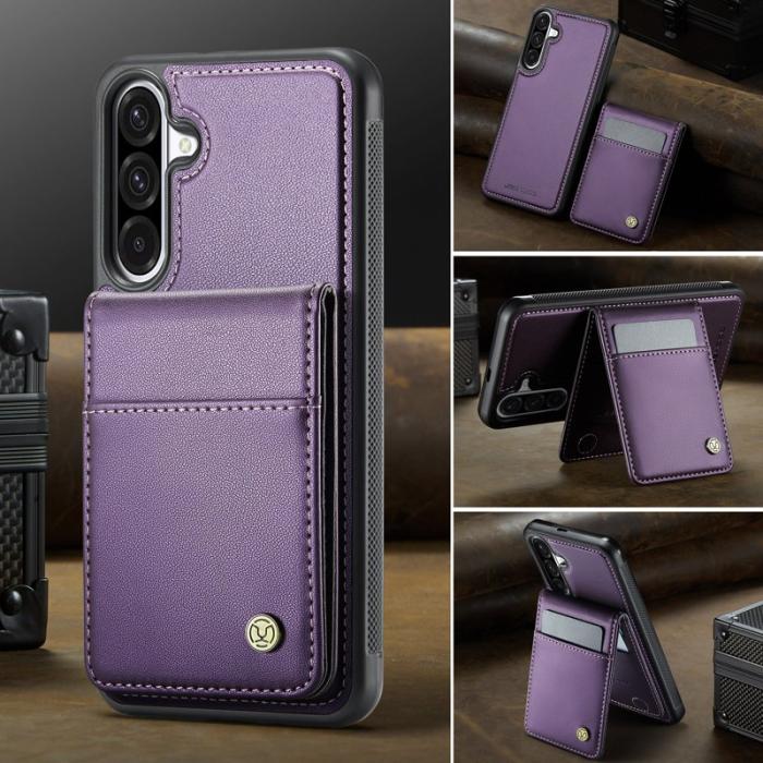 JEEHOOD - JEEHOOD J06 Läderfodral till Samsung Galaxy A36 5G - Lila