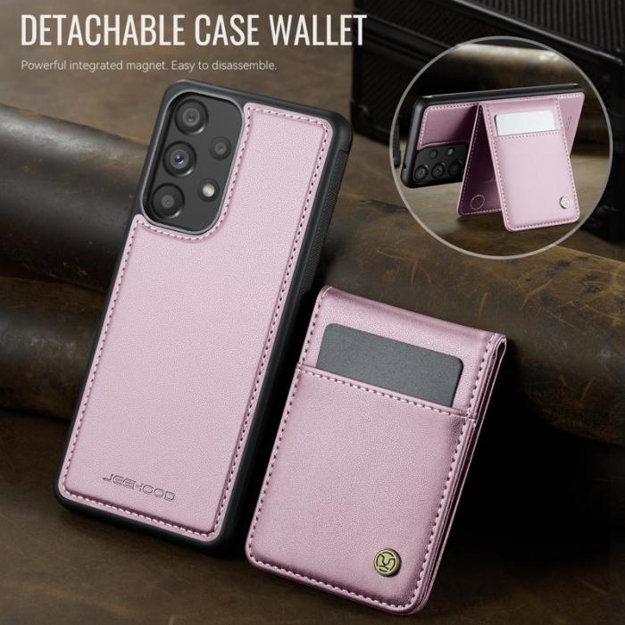 JEEHOOD - JEEHOOD J06 Läderfodral till Samsung Galaxy A53 5G - Rosa