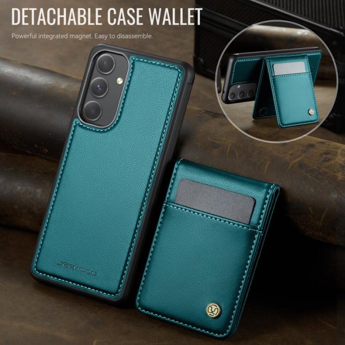 JEEHOOD - JEEHOOD J06 Läderfodral till Samsung Galaxy A54 5G - Blå