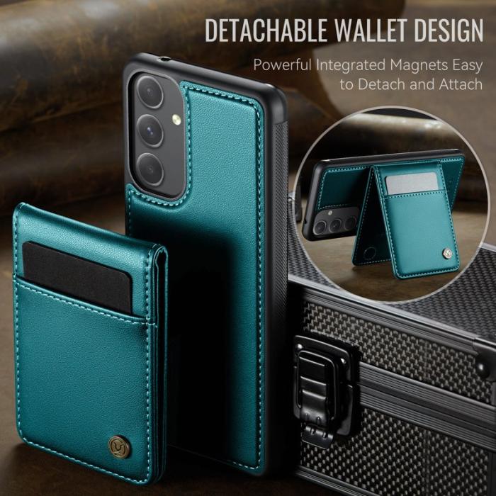 JEEHOOD - JEEHOOD J06 Läderfodral till Samsung Galaxy A54 5G - Blå