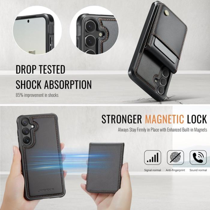 JEEHOOD - JEEHOOD J06 Samsung Galaxy S23 FE Skal MagSafe Svart