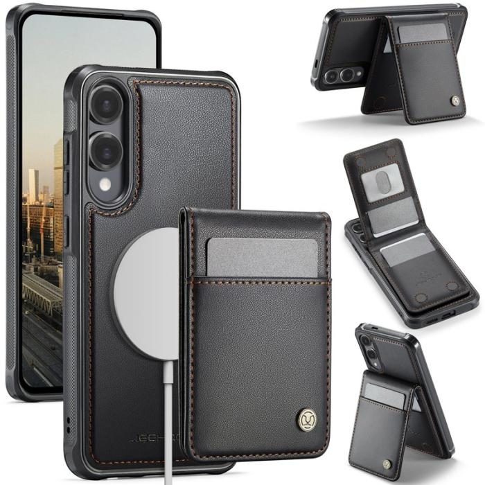 JEEHOOD - JEEHOOD J06 Samsung Galaxy S25 Edge Skal MagSafe Svart