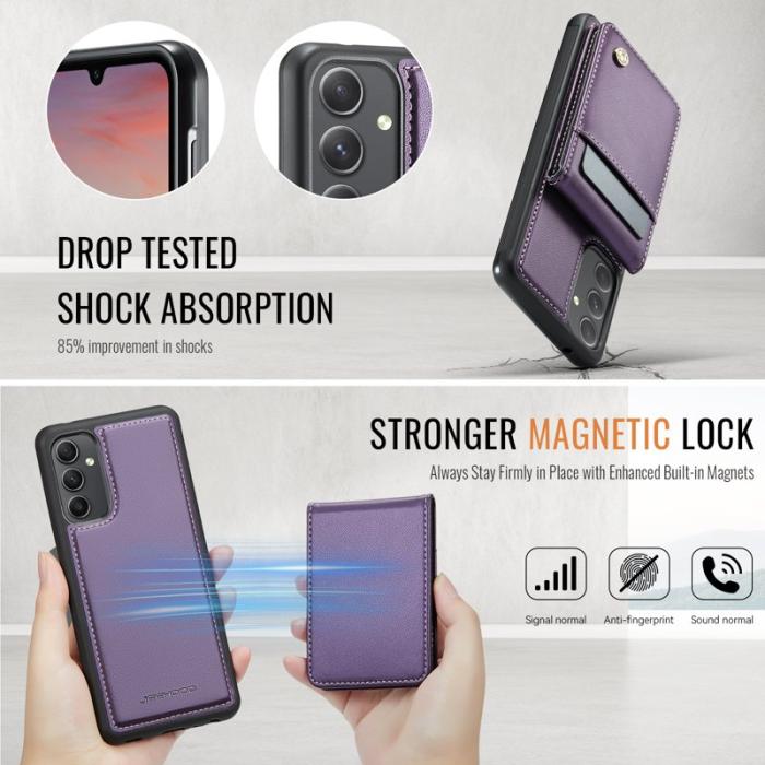 JEEHOOD - JEEHOOD J06 Skal för Samsung Galaxy A54 5G MagSafe Lila