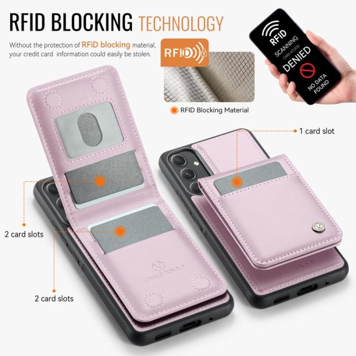 JEEHOOD - JEEHOOD J06 Skal för Samsung Galaxy A54 5G MagSafe - Rosa