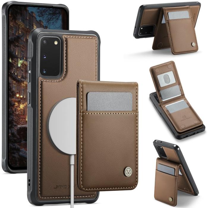 JEEHOOD - JEEHOOD J06 Skal för Samsung Galaxy S20 FE MagSafe - Brun