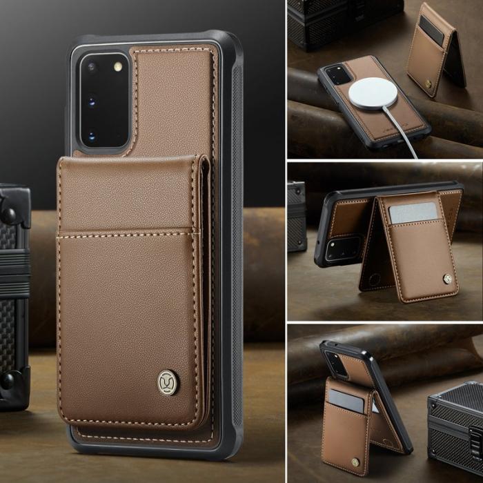 JEEHOOD - JEEHOOD J06 Skal för Samsung Galaxy S20 FE MagSafe - Brun