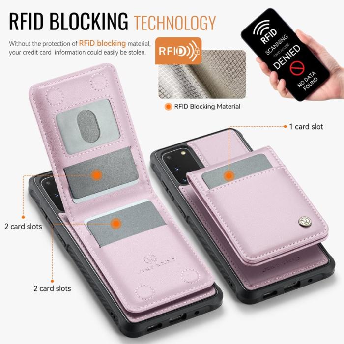 JEEHOOD - JEEHOOD J06 Skal för Samsung Galaxy S20 FE MagSafe - Rosa