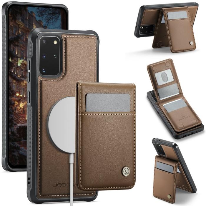 JEEHOOD - JEEHOOD J06 Skal för Samsung Galaxy S20 Plus 5G - Brun