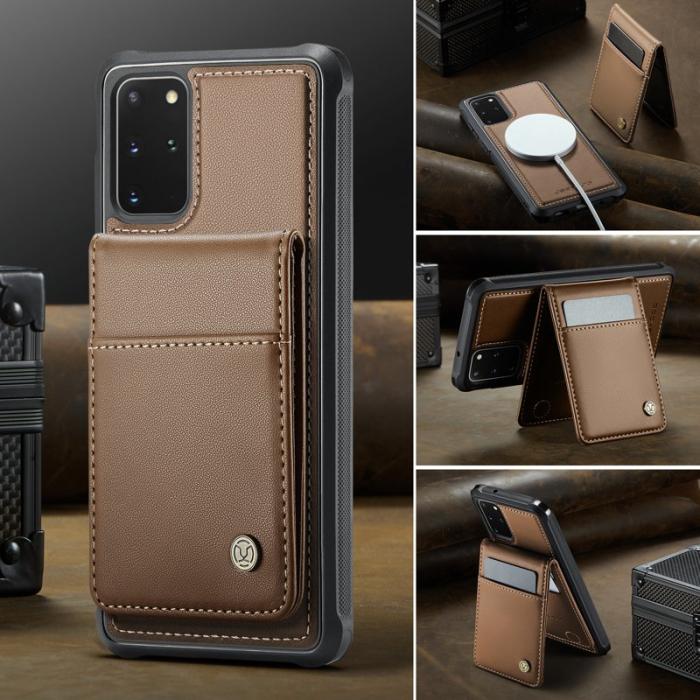 JEEHOOD - JEEHOOD J06 Skal för Samsung Galaxy S20 Plus 5G - Brun