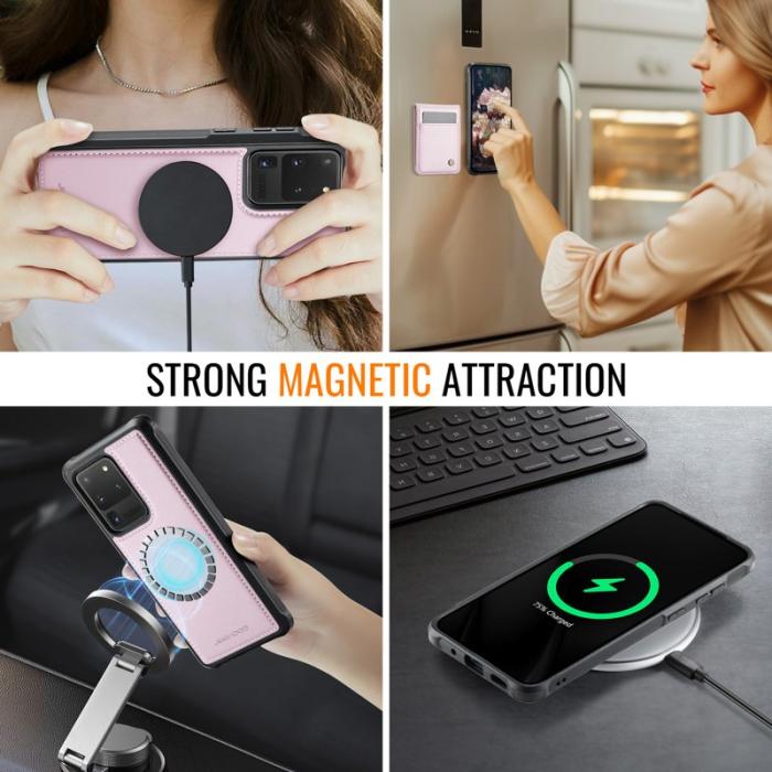 JEEHOOD - JEEHOOD J06 Skal för Samsung Galaxy S20 Ultra - Rosa