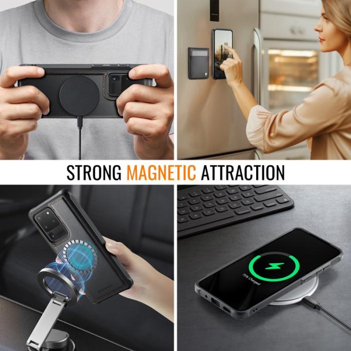 JEEHOOD - JEEHOOD J06 Skal för Samsung Galaxy S20 Ultra - Svart