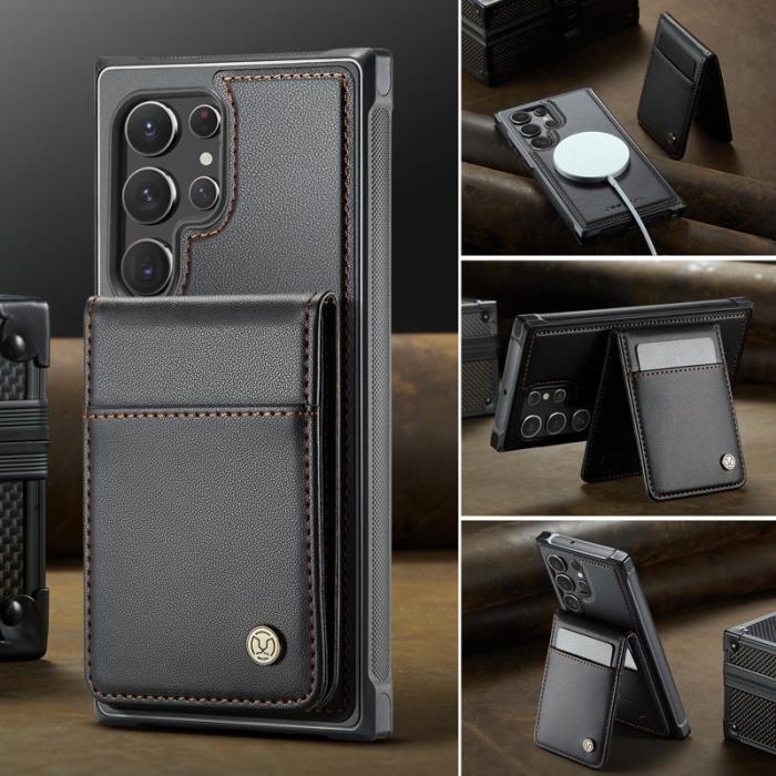 JEEHOOD - JEEHOOD J06 Skal för Samsung Galaxy S22 Ultra 5G - Svart