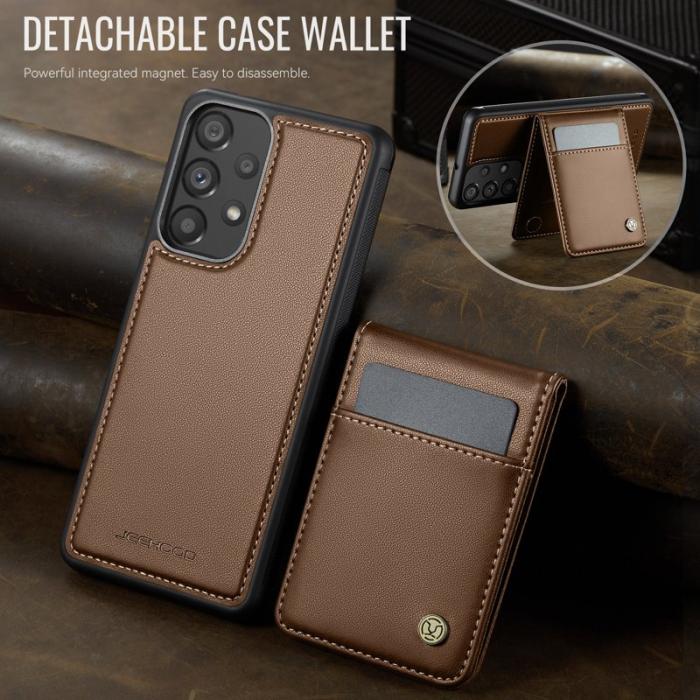 JEEHOOD - JEEHOOD J06 Skal till Samsung Galaxy A33 5G - Brun