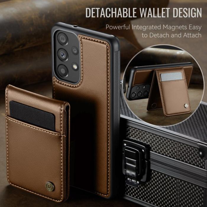 JEEHOOD - JEEHOOD J06 Skal till Samsung Galaxy A33 5G - Brun