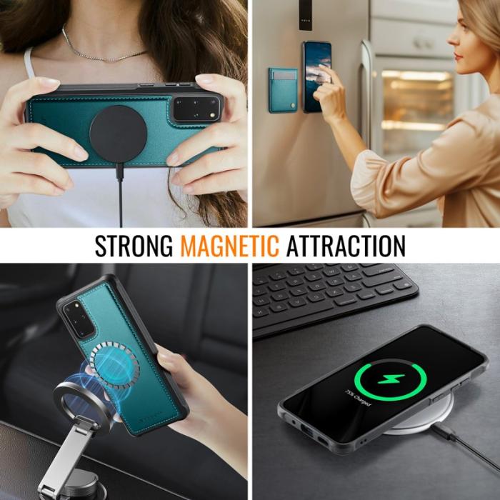 JEEHOOD - JEEHOOD J06 Skal till Samsung Galaxy S20 Plus 5G - Blå