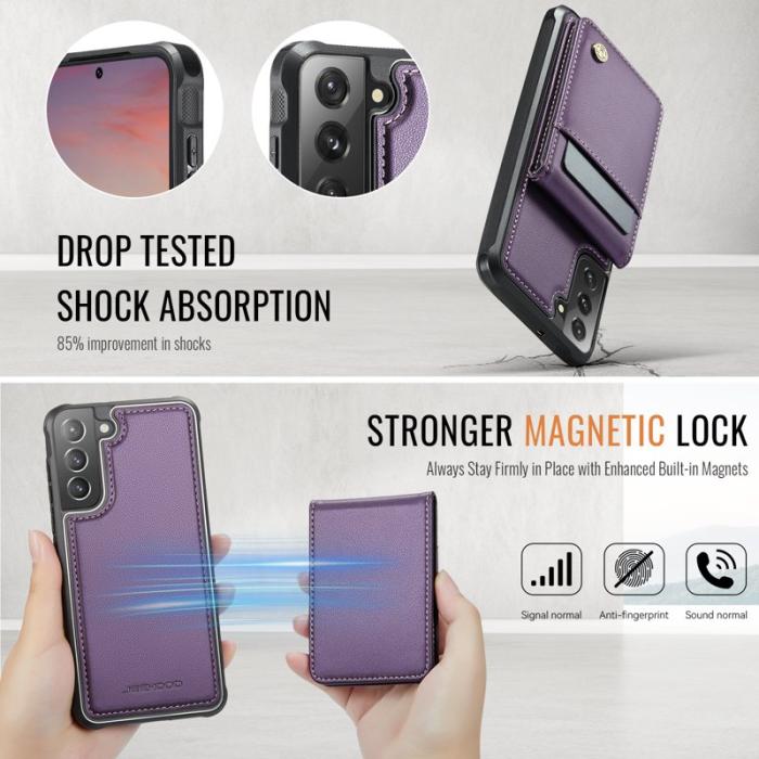 JEEHOOD - JEEHOOD J06 Skal till Samsung Galaxy S22+ 5G Lila
