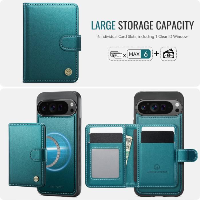 JEEHOOD - JEEHOOD J09 Fodral för Google Pixel 9 Pro XL - Grön