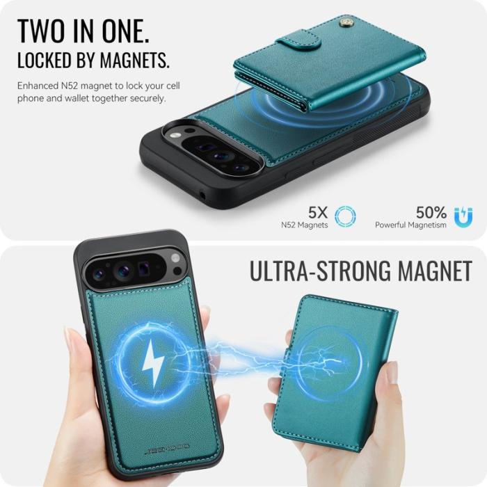 JEEHOOD - JEEHOOD J09 Fodral för Google Pixel 9 Pro XL - Grön