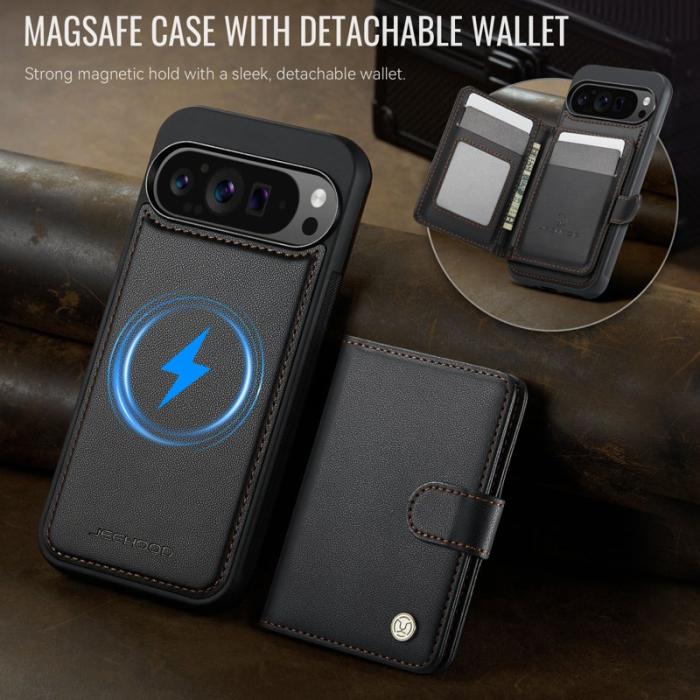 JEEHOOD - JEEHOOD J09 Fodral för Google Pixel 9 Pro XL - Svart