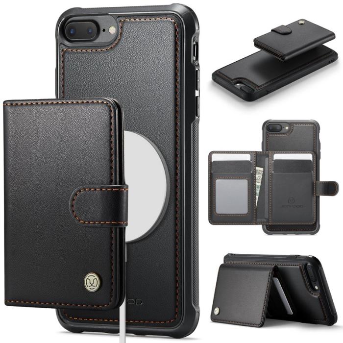 JEEHOOD - JEEHOOD J09 Fodral för iPhone 8 Plus/7 Plus - Svart