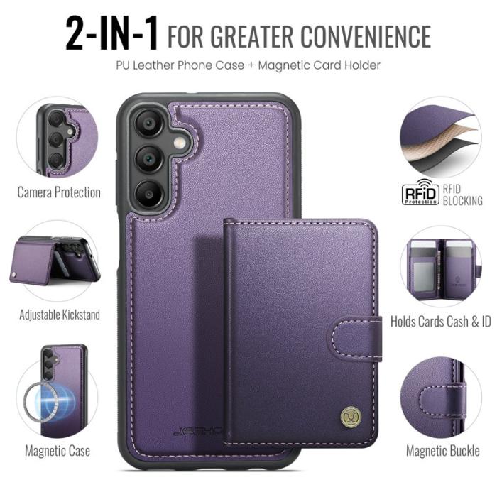JEEHOOD - JEEHOOD J09 Fodral för Samsung Galaxy A16 4G/5G - Lila