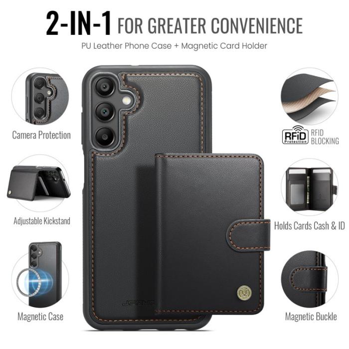 JEEHOOD - JEEHOOD J09 Fodral för Samsung Galaxy A16 4G/5G - Svart