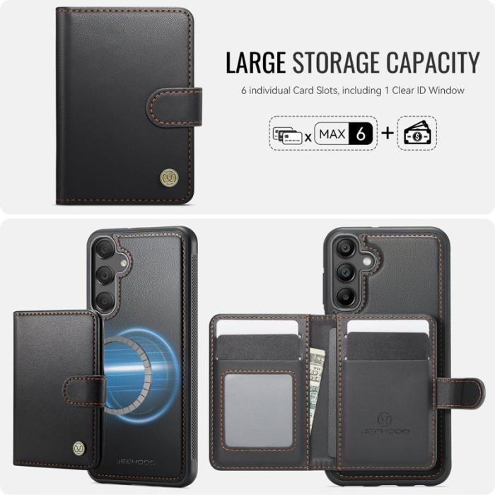 JEEHOOD - JEEHOOD J09 Fodral för Samsung Galaxy A16 4G/5G - Svart