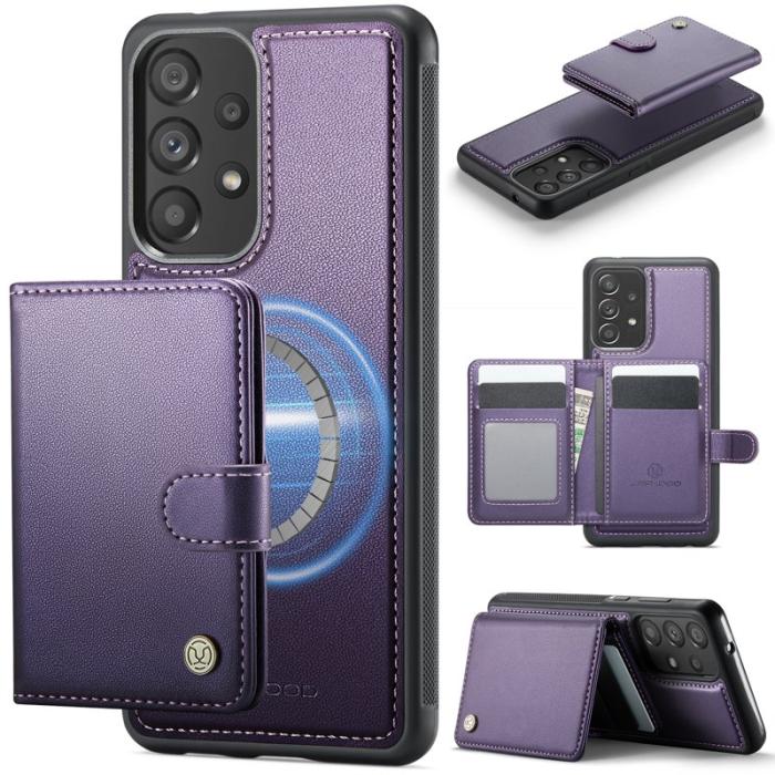 JEEHOOD - JEEHOOD J09 Fodral för Samsung Galaxy A33 5G Lila