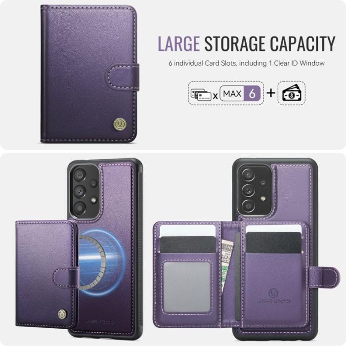 JEEHOOD - JEEHOOD J09 Fodral för Samsung Galaxy A33 5G Lila