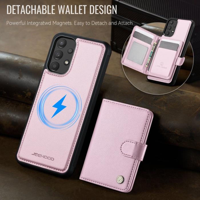 JEEHOOD - JEEHOOD J09 Fodral för Samsung Galaxy A33 5G - Rosa