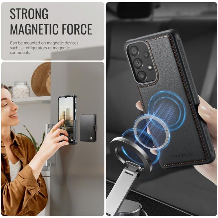 JEEHOOD - JEEHOOD J09 Fodral för Samsung Galaxy A33 5G - Svart