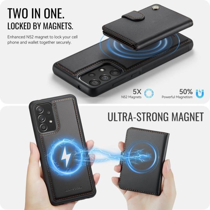 JEEHOOD - JEEHOOD J09 Fodral för Samsung Galaxy A33 5G - Svart