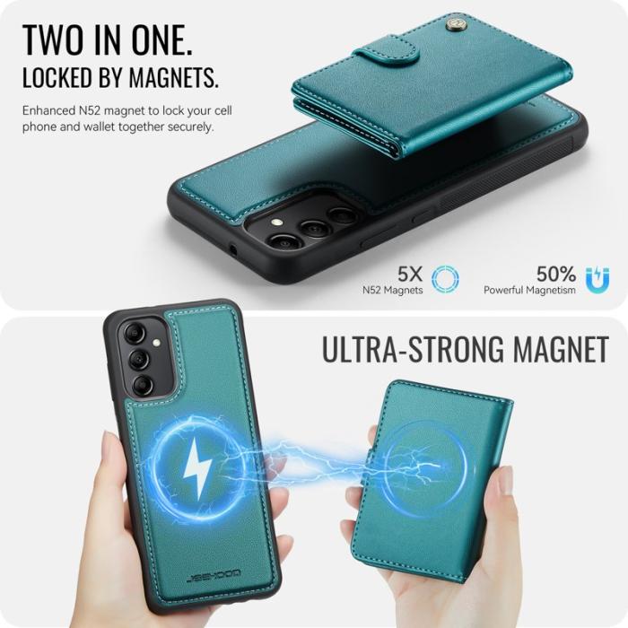 JEEHOOD - JEEHOOD J09 Fodral för Samsung Galaxy A34 5G - Grön