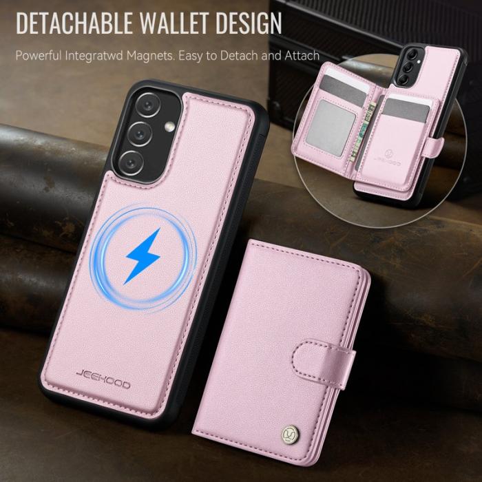 JEEHOOD - JEEHOOD J09 Fodral för Samsung Galaxy A34 5G - Rosa