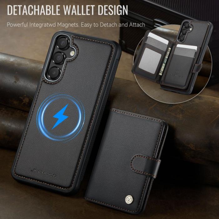 JEEHOOD - JEEHOOD J09 Fodral för Samsung Galaxy A35 5G - Svart