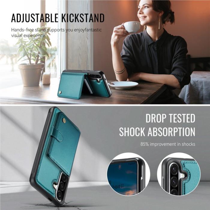 JEEHOOD - JEEHOOD J09 Fodral för Samsung Galaxy A36 5G - Grön