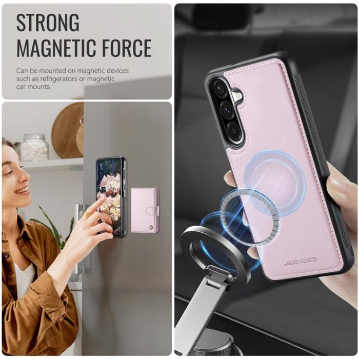 JEEHOOD - JEEHOOD J09 Fodral för Samsung Galaxy A36 5G - Rosa