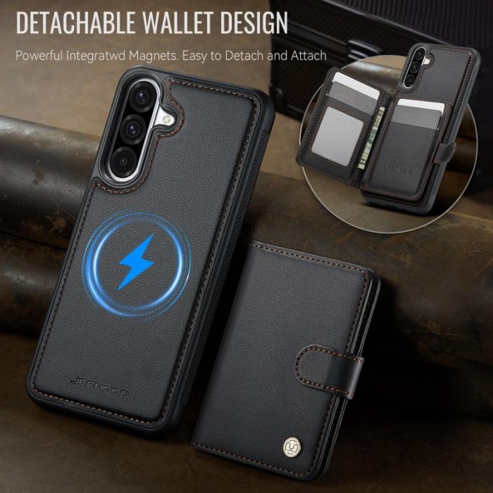 JEEHOOD - JEEHOOD J09 Fodral för Samsung Galaxy A36 5G - Svart