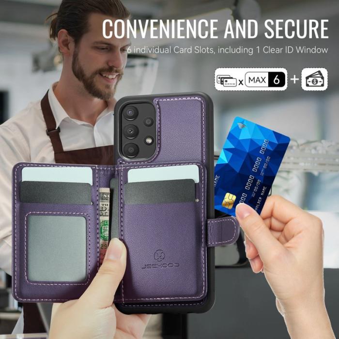 JEEHOOD - JEEHOOD J09 Fodral för Samsung Galaxy A52 5G - Lila