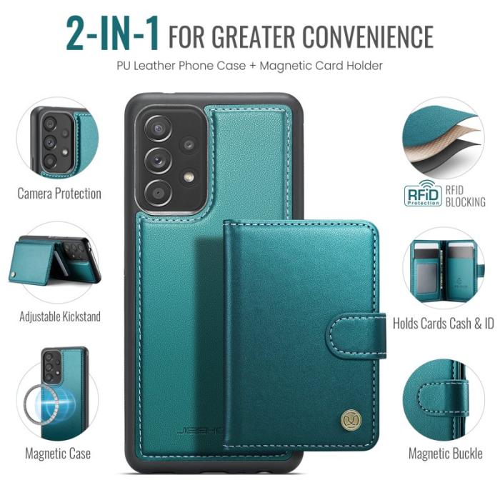 JEEHOOD - JEEHOOD J09 Fodral för Samsung Galaxy A53 5G - Grön